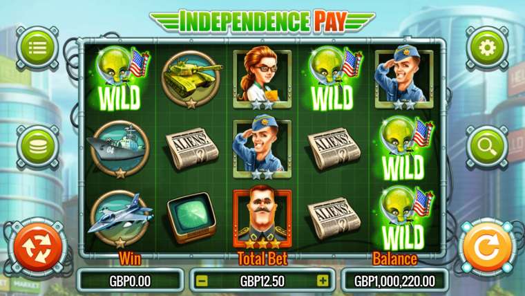 Слот Independence Pay играть бесплатно