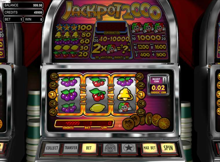 Слот Jackpot 2000 играть бесплатно