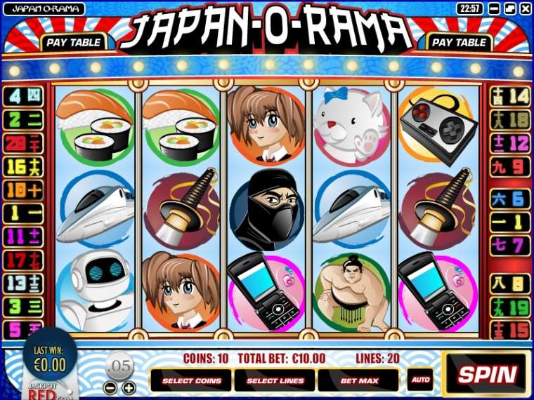 Слот Japan-O-Rama играть бесплатно