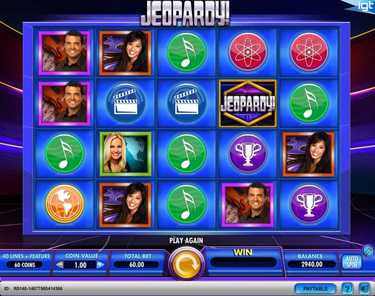 Слот Jeopardy! играть бесплатно