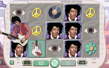 Игровой автомат Jimi Hendrix