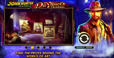 John Hunter and the Secrets of Da Vinci’s Treasure: Игровой автомат