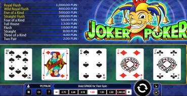 Joker Poker: Игровой автомат