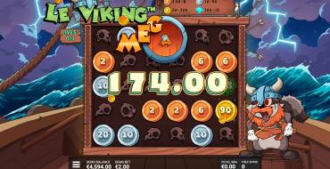 Le Viking: Выигрыши