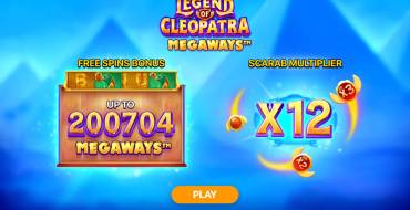 Legend of Cleopatra Megaways: Игровой автомат