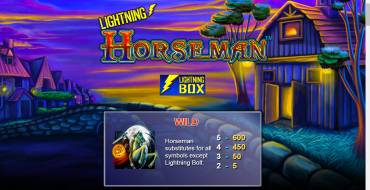 Lightning Horseman: Правила