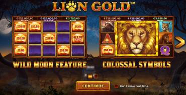 Lion Gold Super Stake: Игровой автомат