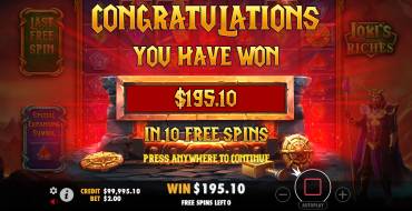 Loki’s Riches: Результат Free Spins