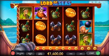 Lord Of The Seas: Выигрыши