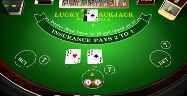 Lucky 7 Blackjack: Сплит