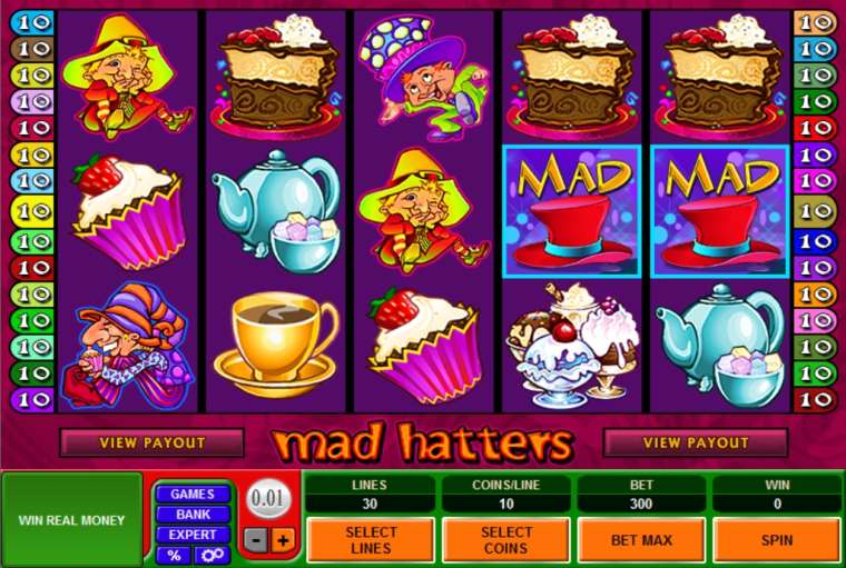 Слот Mad Hatters играть бесплатно