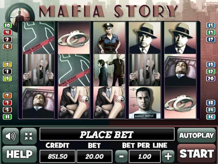 Слот Mafia Story играть бесплатно