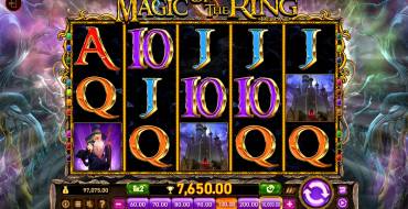 Magic of the Ring Deluxe: Выигрыши