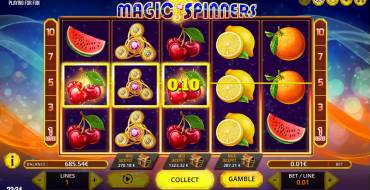 Magic Spinners: Интерфейс