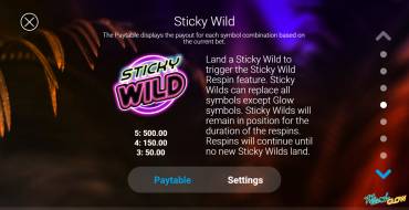 Miami Glow: Sticky Wild