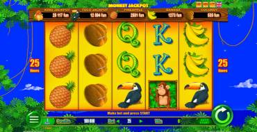 Monkey Jackpot: Игровой автомат