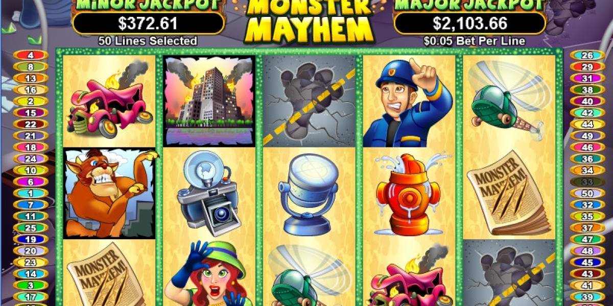 Игровой автомат Monster Mayhem