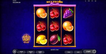 Multistar Fruits: Игровой автомат