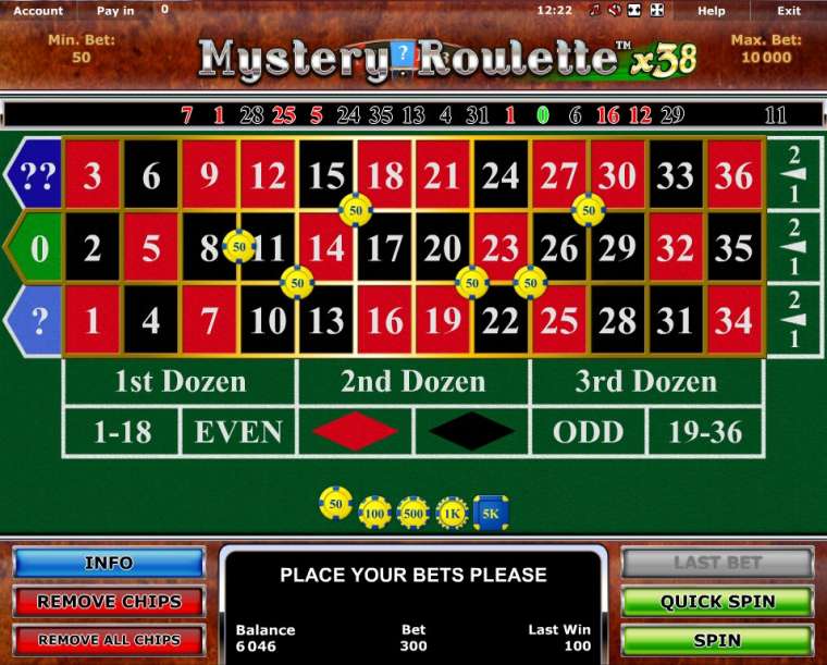 Слот Mystery Roulette x38 играть бесплатно