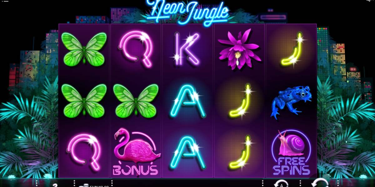 Игровой автомат Neon Jungle