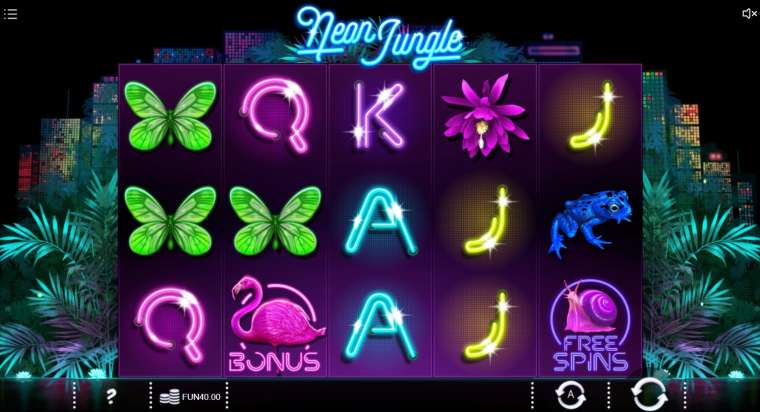 Слот Neon Jungle играть бесплатно
