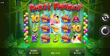 Party Parrot: Игровой автомат