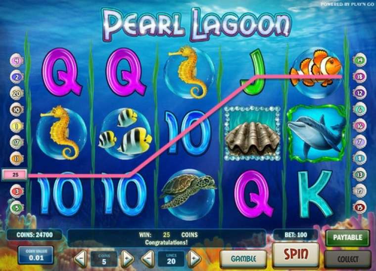 Слот Pearl Lagoon играть бесплатно