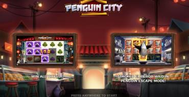 Penguin City: Интерфейс