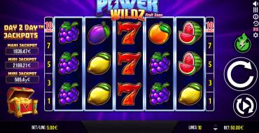 Power Wildz Fruit Saga: Интерфейс