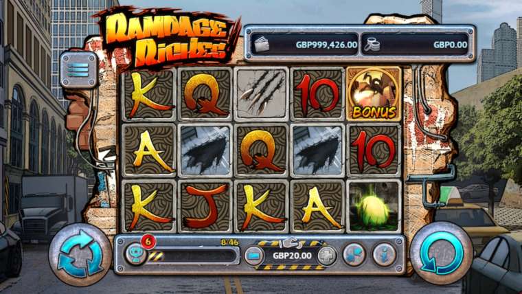 Слот Rampage Riches играть бесплатно