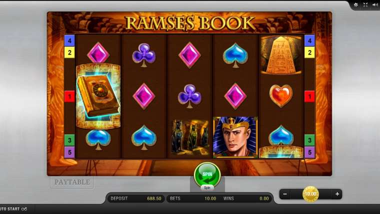 Онлайн слот Ramses Book играть