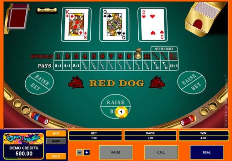 Слот Red Dog играть бесплатно