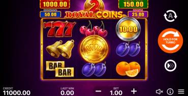 Royal coins 2: Hold and Win: Игровой автомат