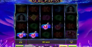 Sorceress: Выигрыши