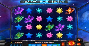 Space Spins: Игровой автомат