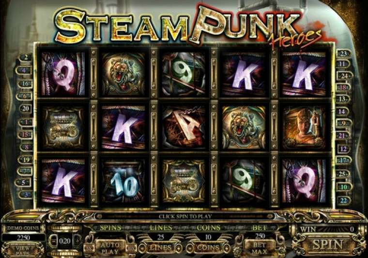 Слот Steam Punk Heroes играть бесплатно