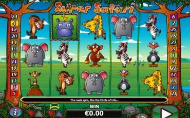 Игровой автомат Super Safari