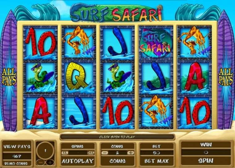 Слот Surf Safari играть бесплатно