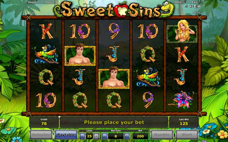 Слот Sweet Sins играть бесплатно