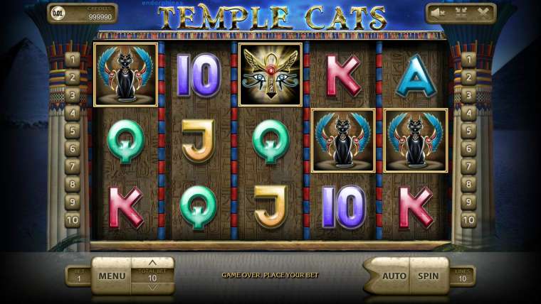 Слот Temple Cats играть бесплатно