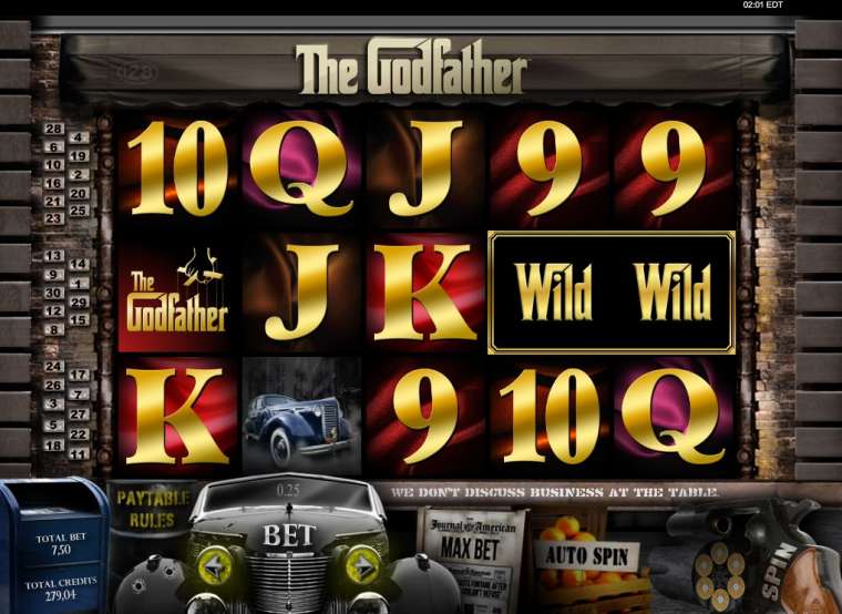 Слот The Godfather играть бесплатно