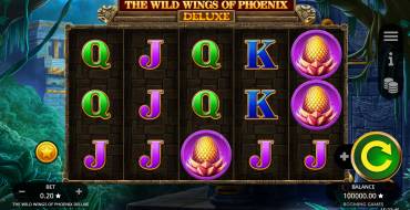 The Wild Wings of Phoenix Deluxe: Игровой автомат