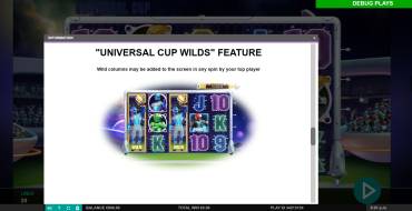 Universal Cup: Особые символы