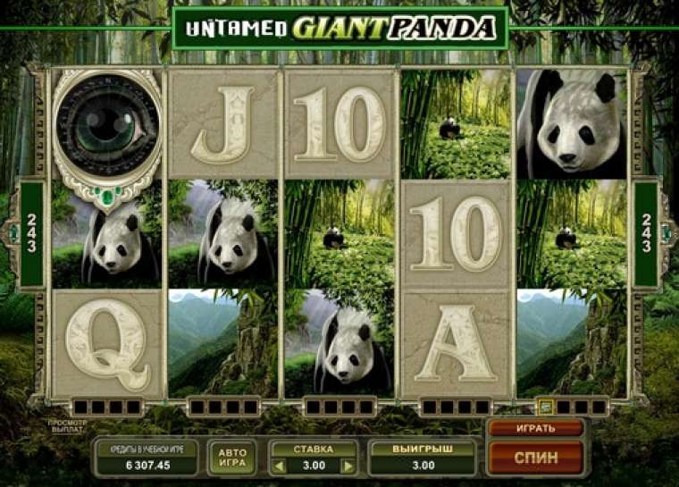 Слот Untamed Giant Panda играть бесплатно