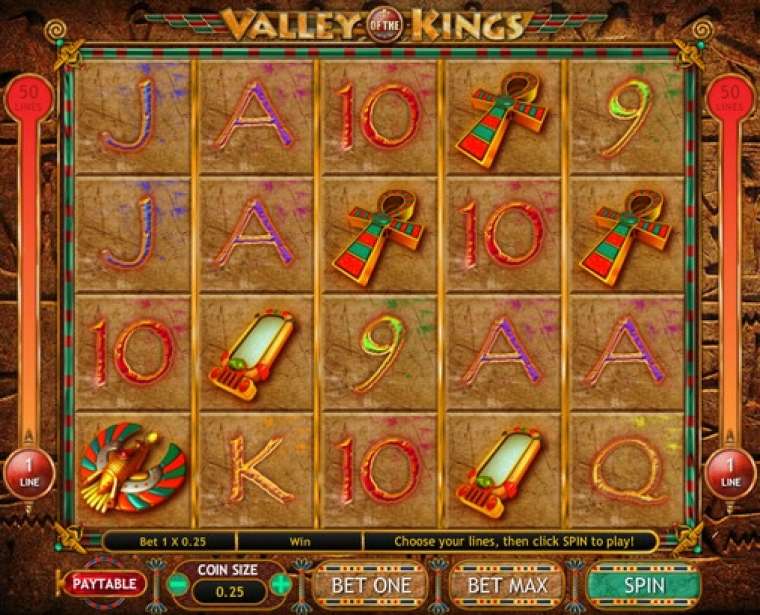 Онлайн слот Valley of the Kings играть