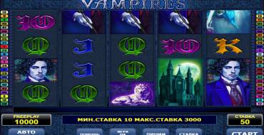 Vampires: Игровой автомат