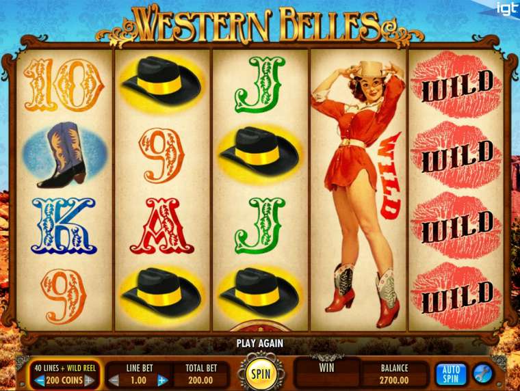 Слот Western Belles играть бесплатно