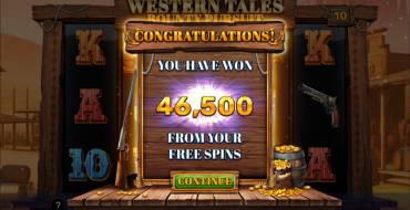 Western Tales – Bounty Pursuit: Выигрыши