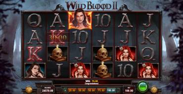 Wild Blood 2: Выплаты