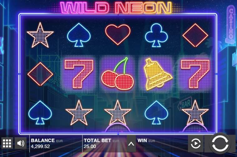 Слот Wild Neon играть бесплатно